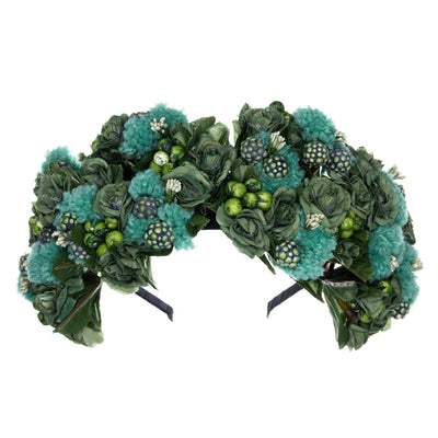 Rich flower hairband flower collar