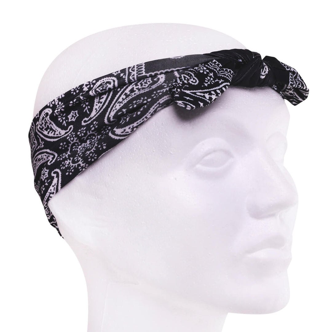 Children's elastic bandana headband