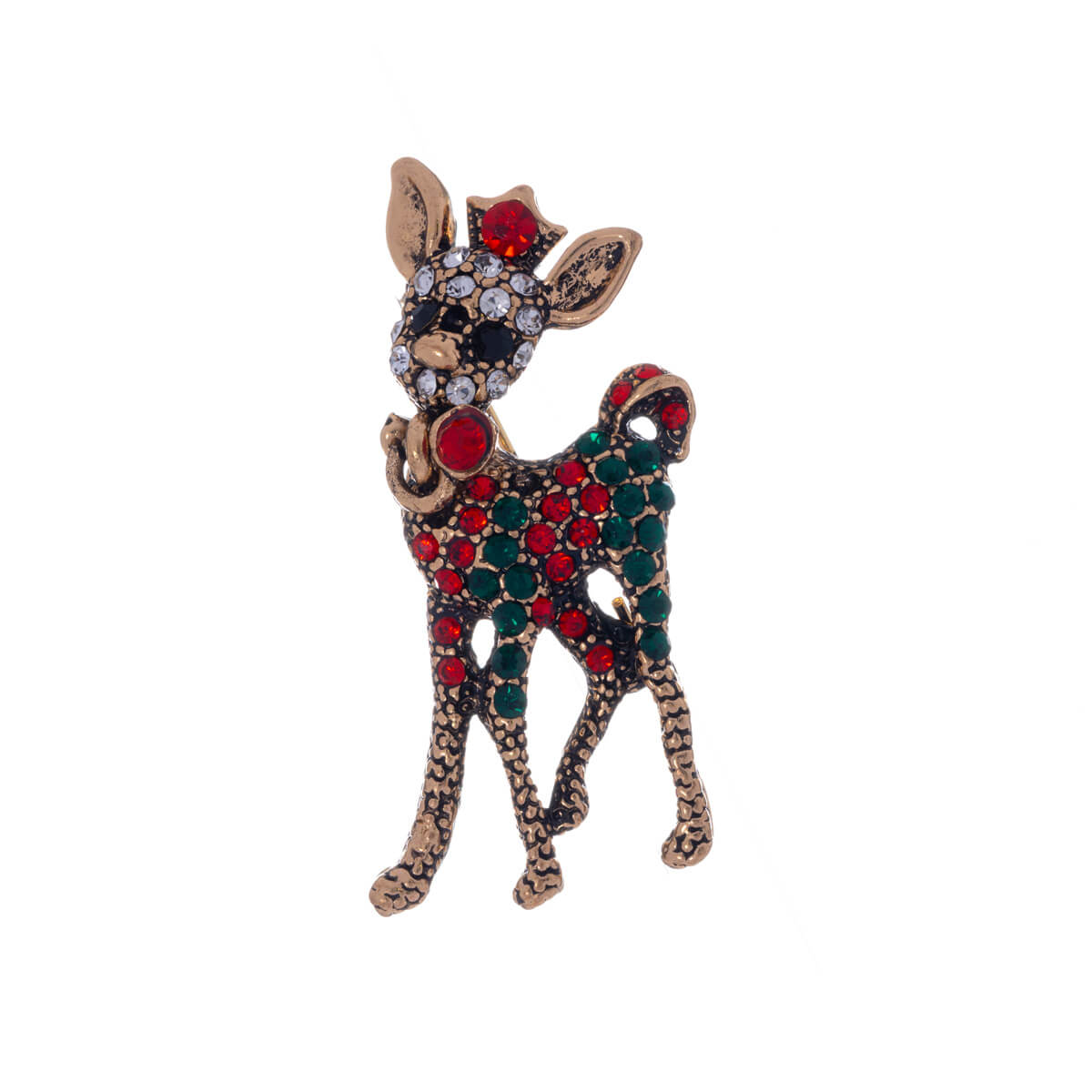 Christmas brooch bambi