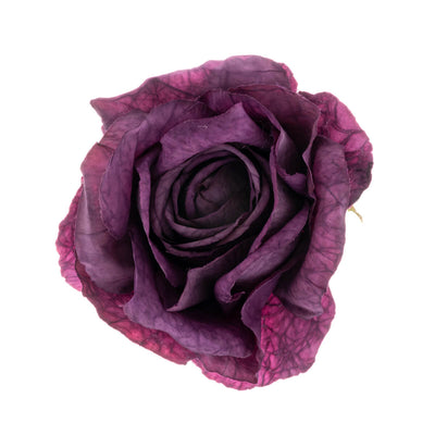 Mattapintainen ruusu hiuksiin / asustekukka 10cm