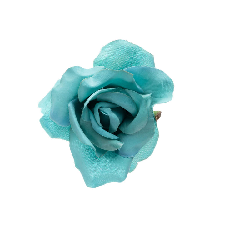 Graceful rose hair flower and costume flower 6,5cm