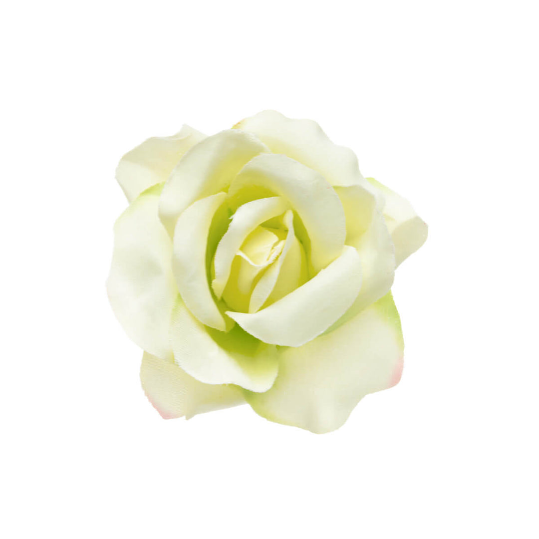 Graceful rose hair flower and costume flower 6,5cm