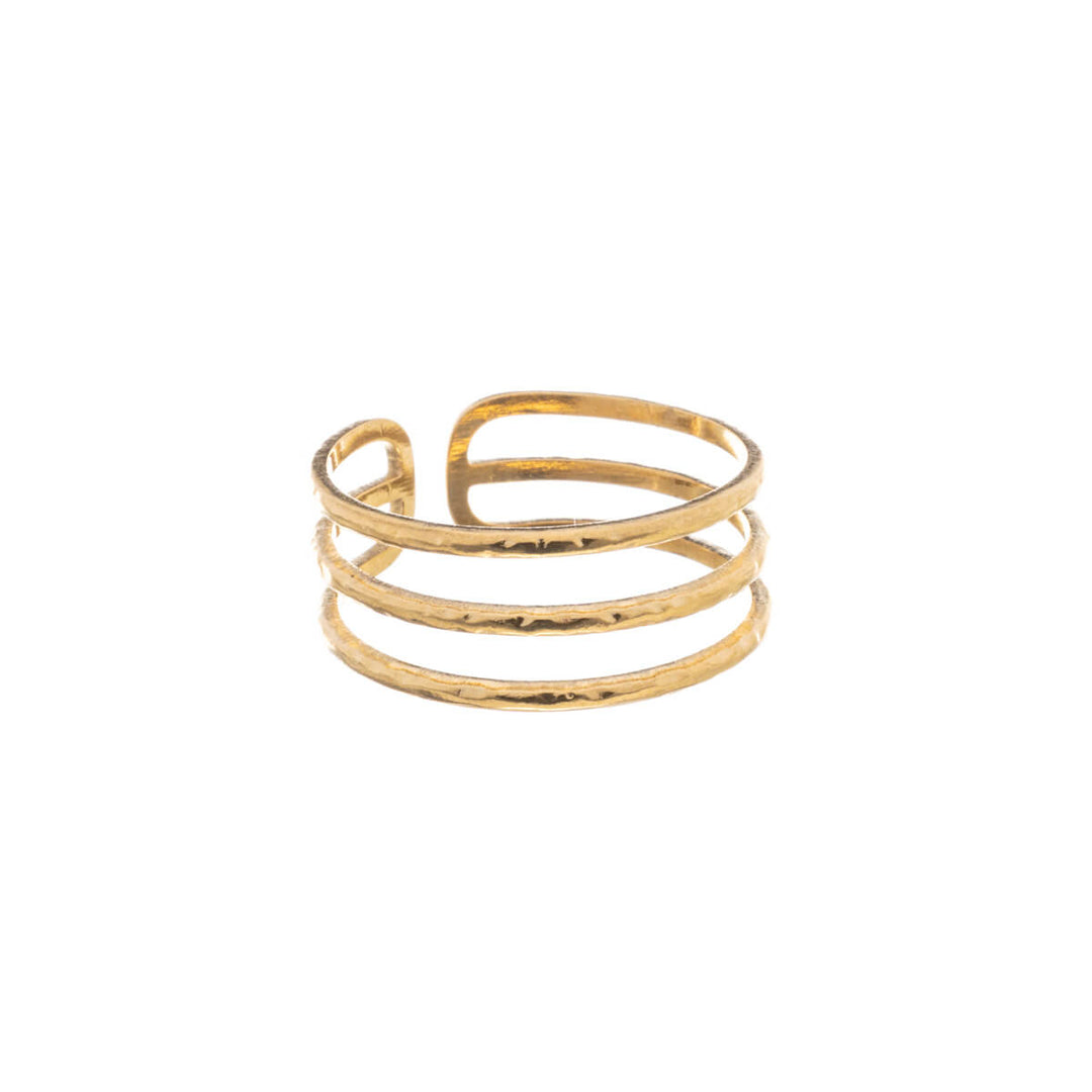 Three-row ring (steel 316L)