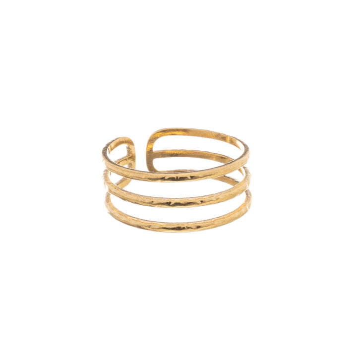 Three-row ring (steel 316L)