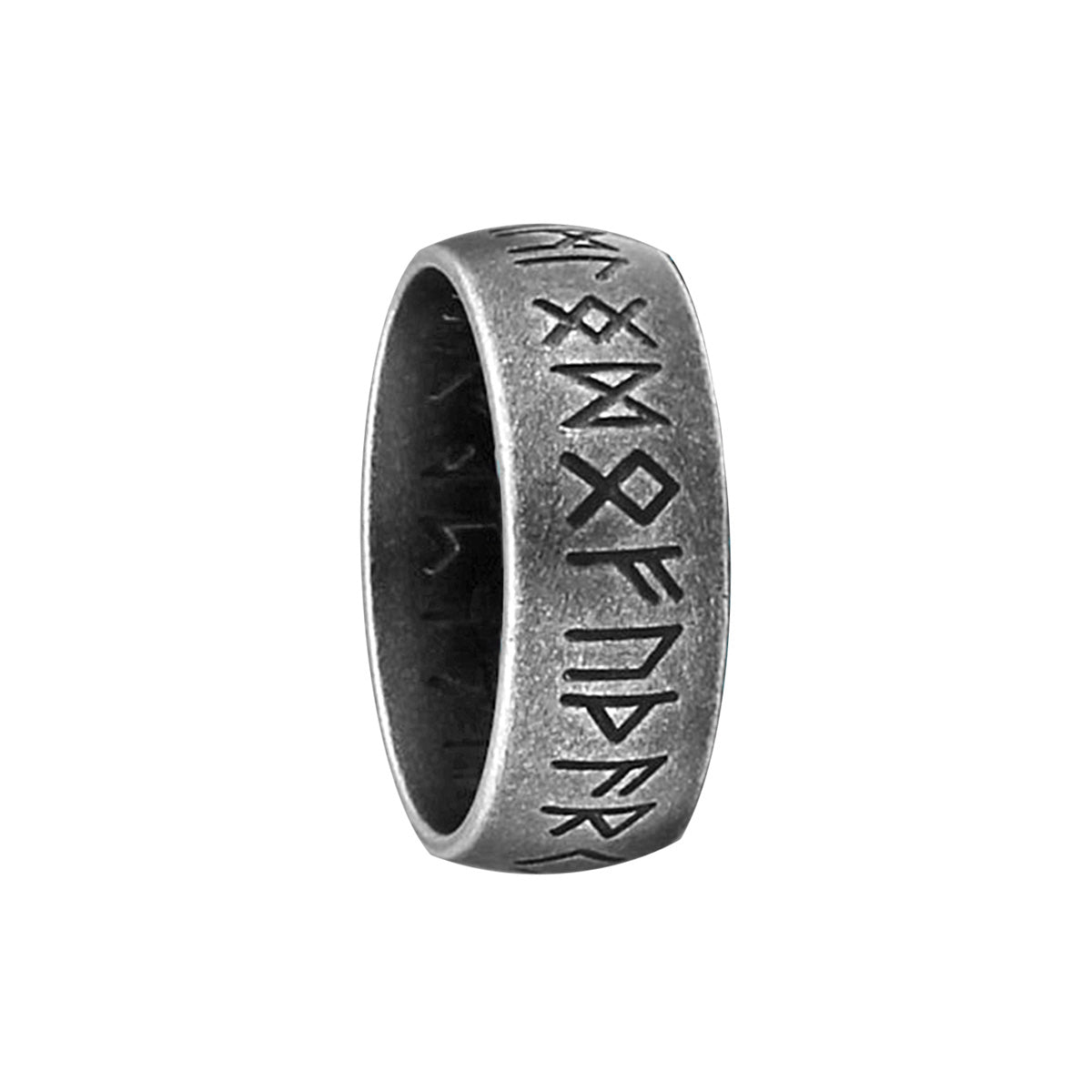 Mythological ring dark steel (Steel 316L)