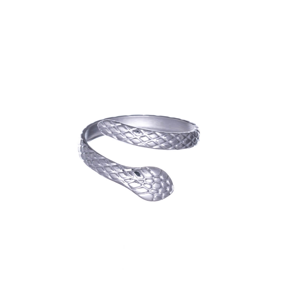 Snake ring single size steel ring (Steel 316L)