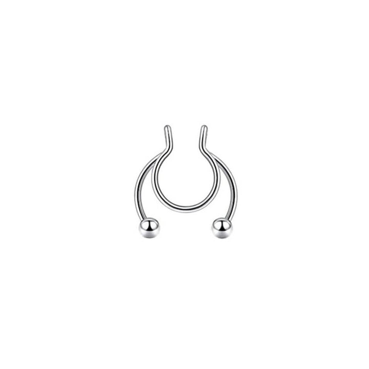 Feikki septum ring and horseshoe combo (steel 316L)