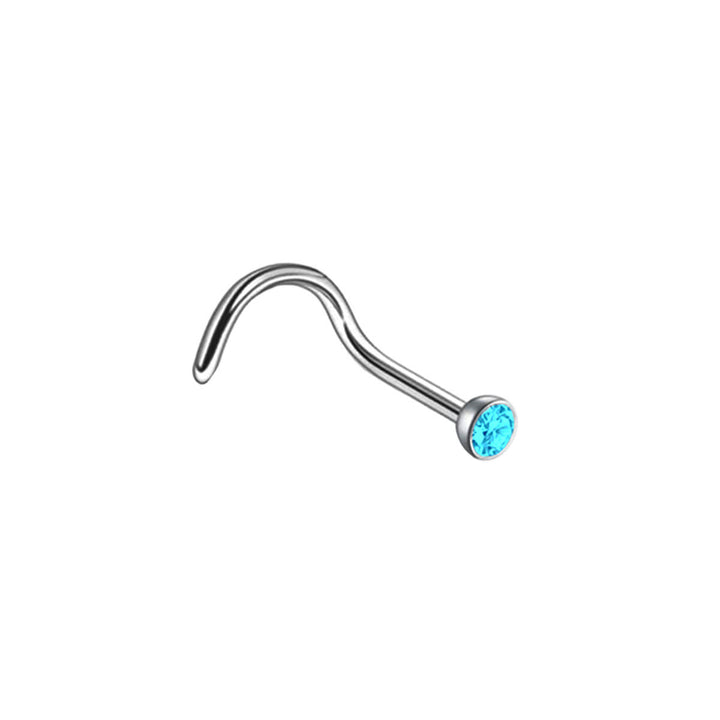 Spiral nose tube with artificial diamond 0.8mm (Steel 316L)