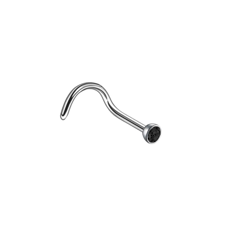 Spiral nose tube with artificial diamond 0.8mm (Steel 316L)