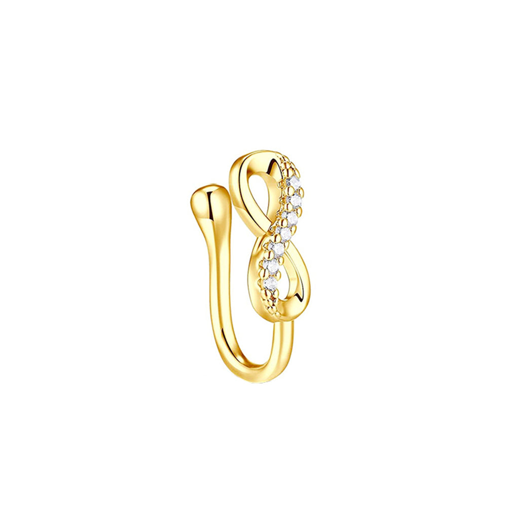 Feikki nose ring zirconia infinity