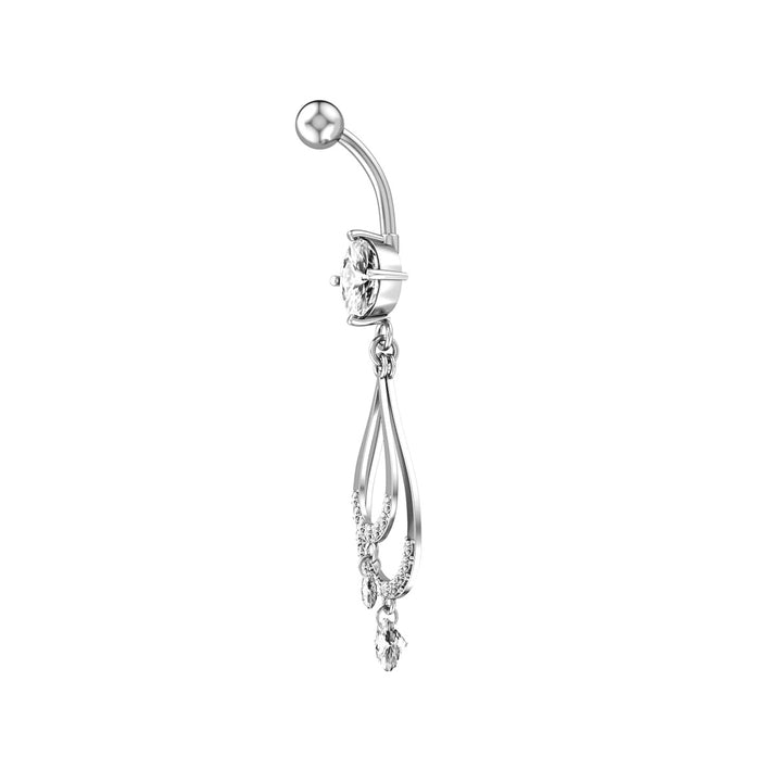 Hanging drops on a bangle (steel 316L)
