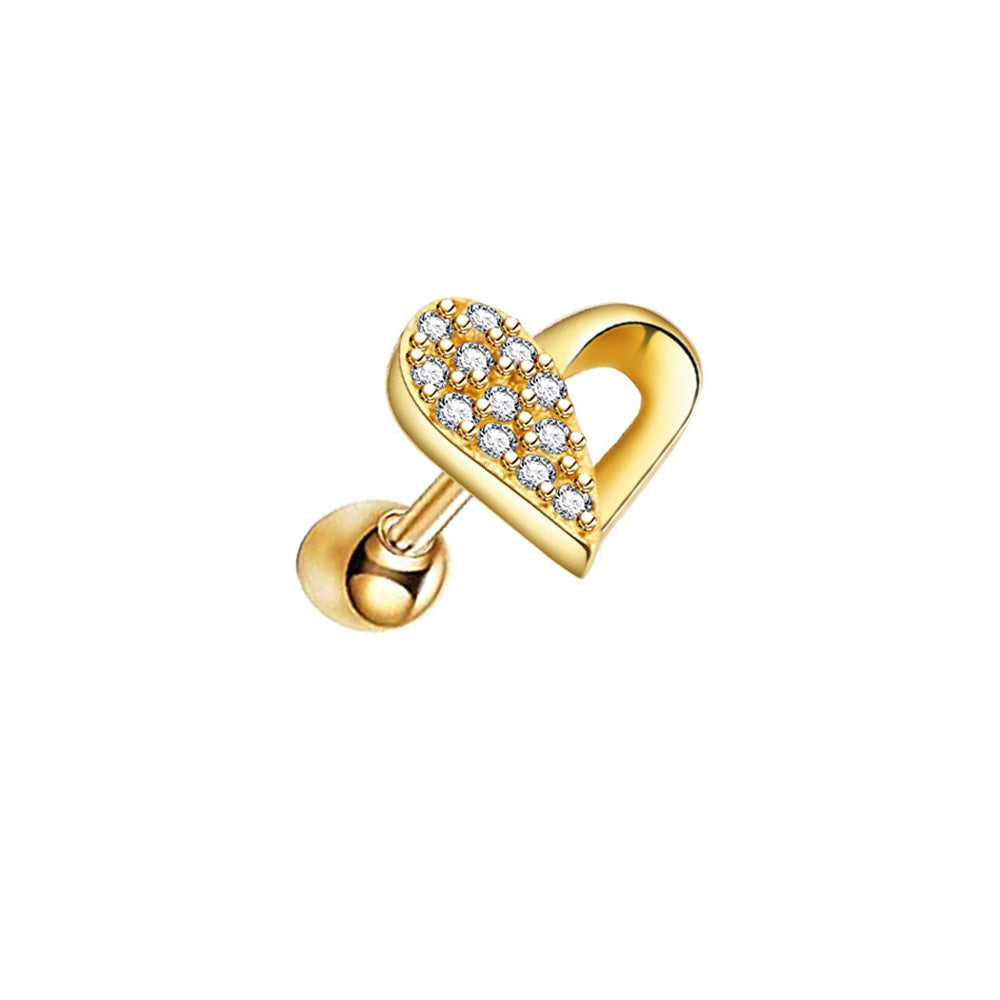 Zirconia heart with 1.2mm (steel 316L)