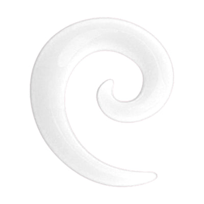 Spiral stretch earring 5mm (acrylic)