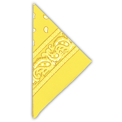 Keltainen bandana huivi 4,95€ 201020000103 | Ninja.fi