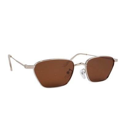 Metal -framed low sunglasses