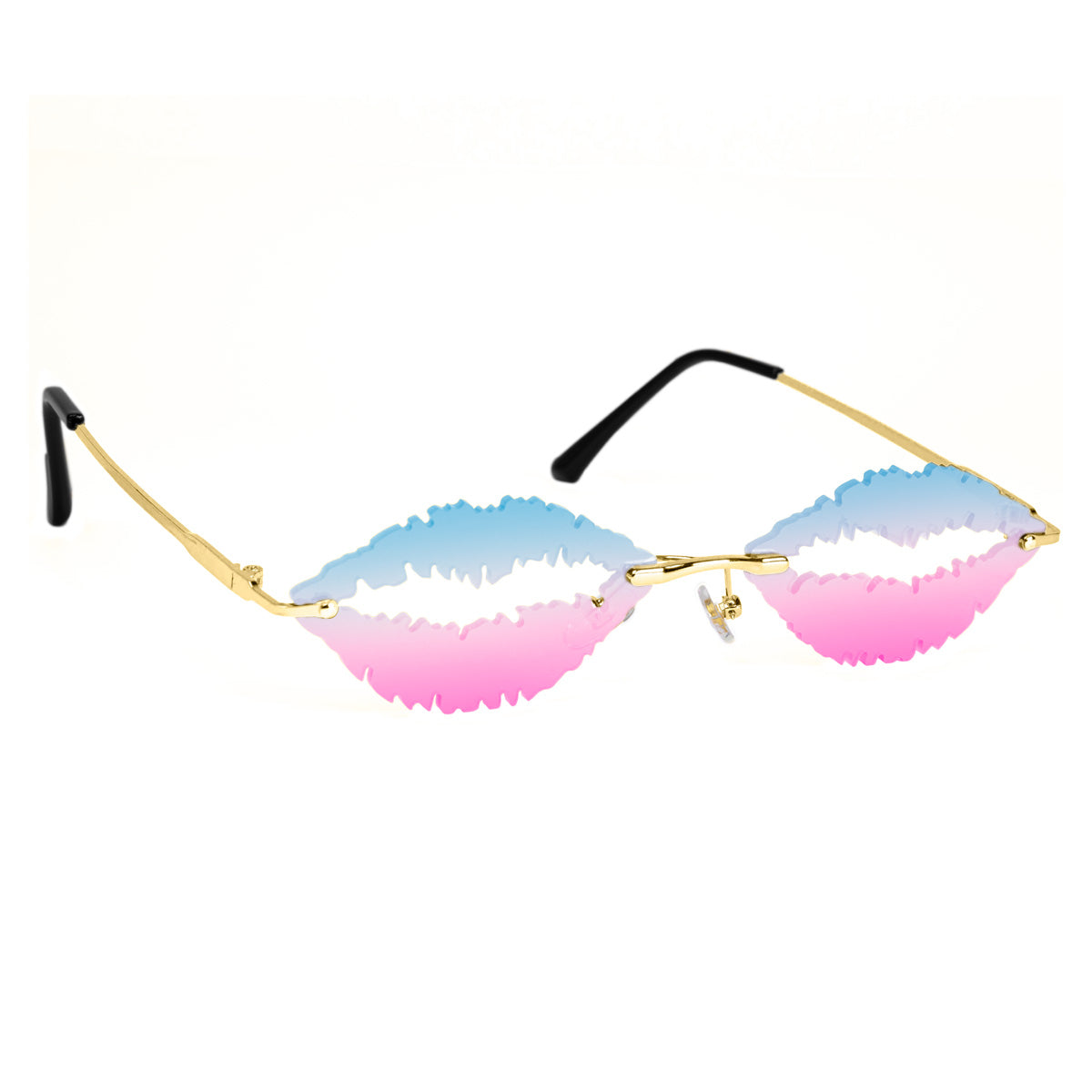 Two -color lip sunglasses