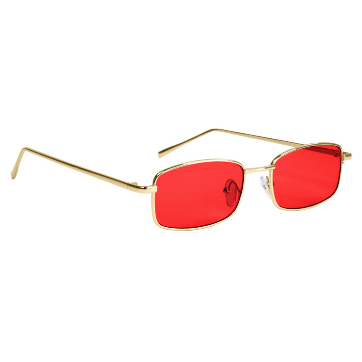 Low rectangular sunglasses