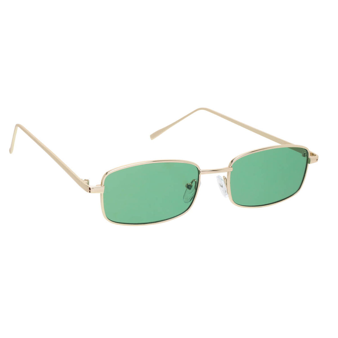 Low rectangular sunglasses