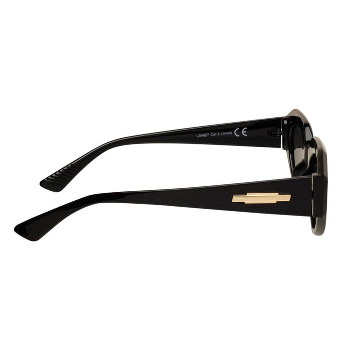 Angular oval sunglasses