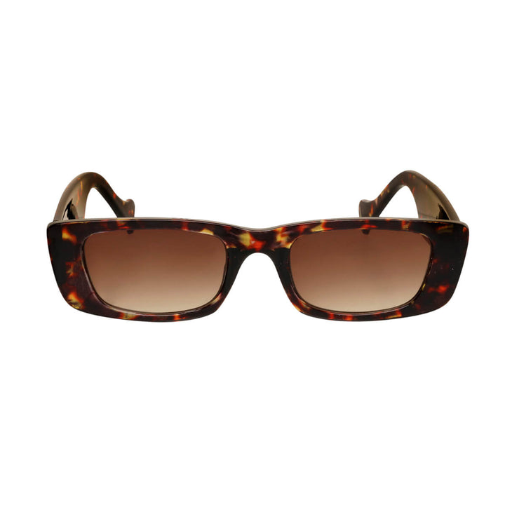 Low rectangular sunglasses