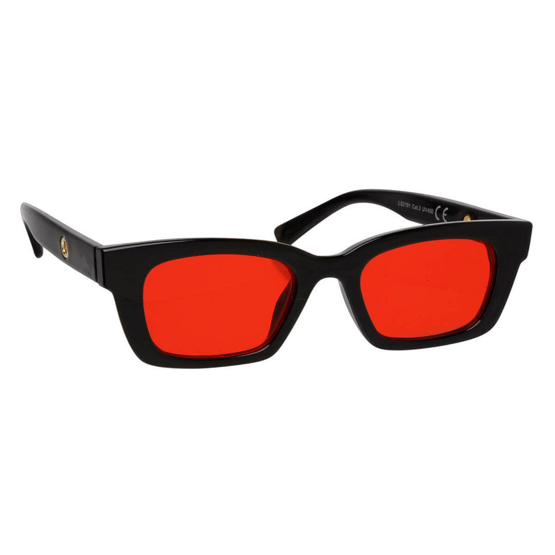 Low rectangular sunglasses