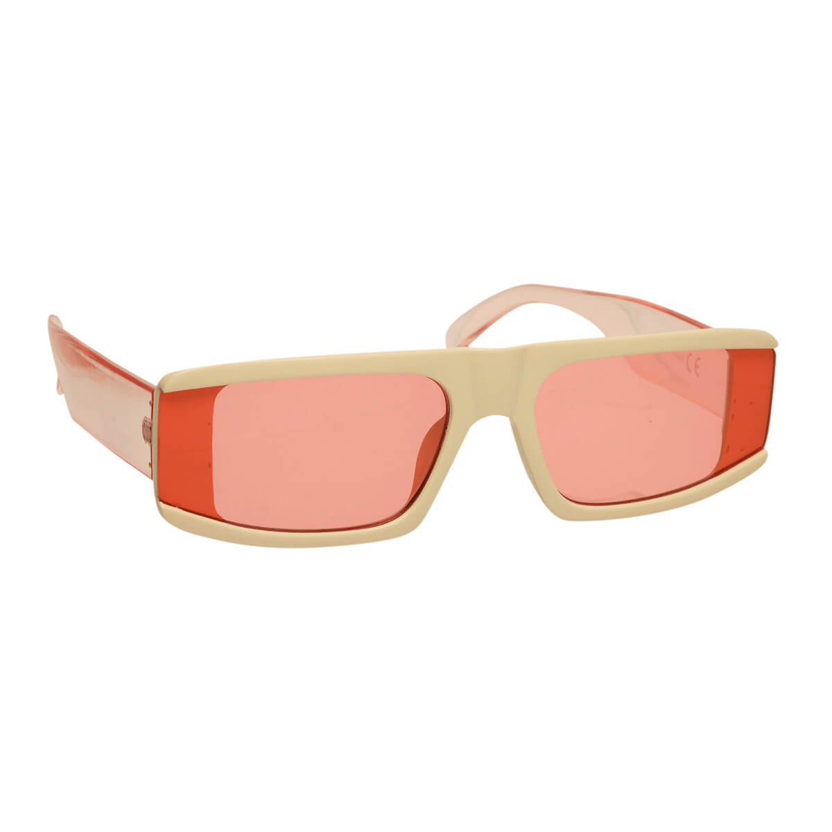 Futuristic angled sunglasses