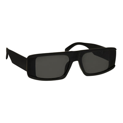 Futuristic angled sunglasses