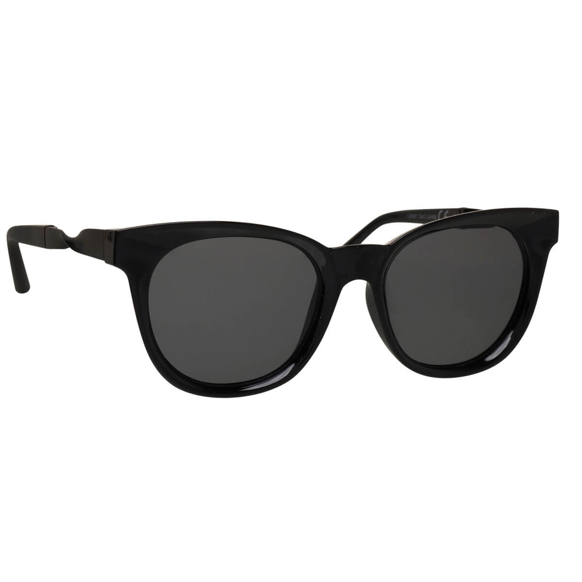Women's round sunglasses with decoration