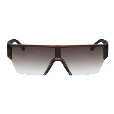 Flat angled sunglasses