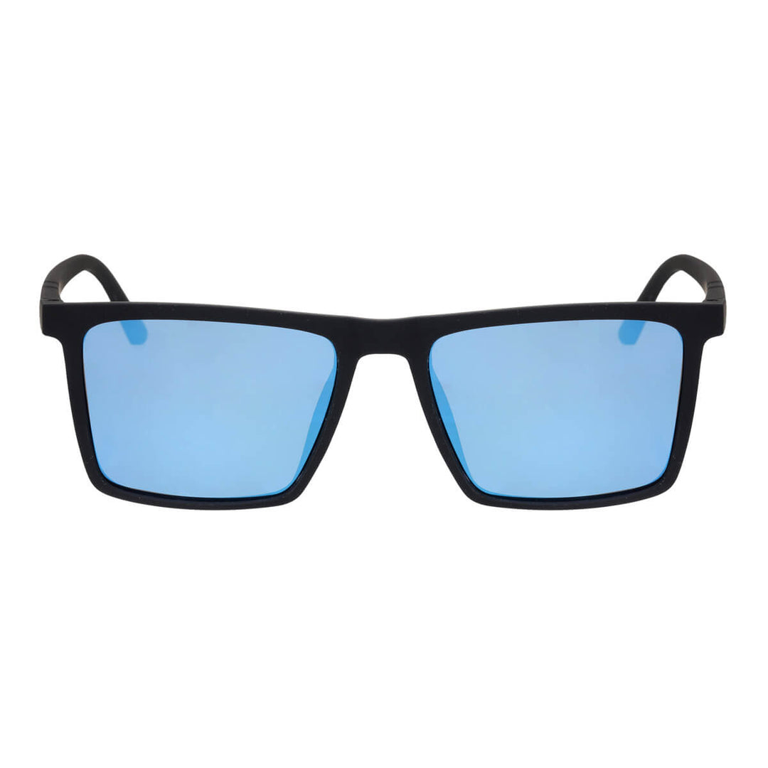 Polarised angled sunglasses