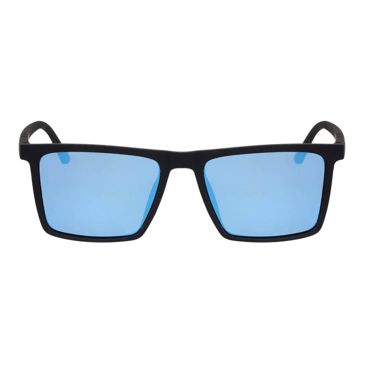 Polarised angled sunglasses