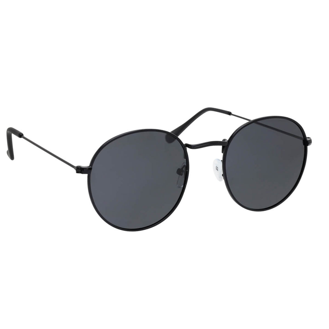 Round polarised sunglasses