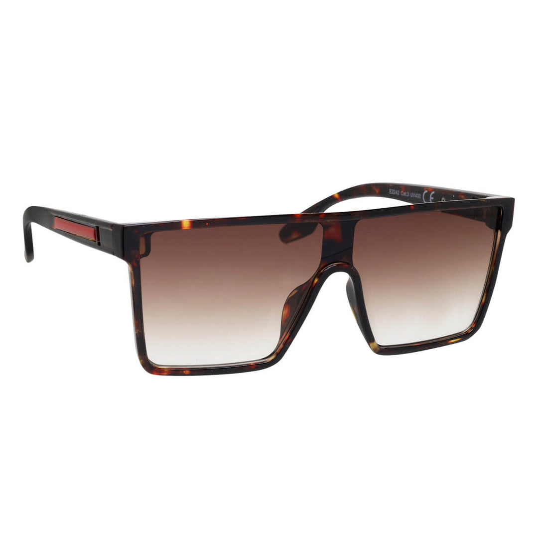 Flat angled sunglasses flat top