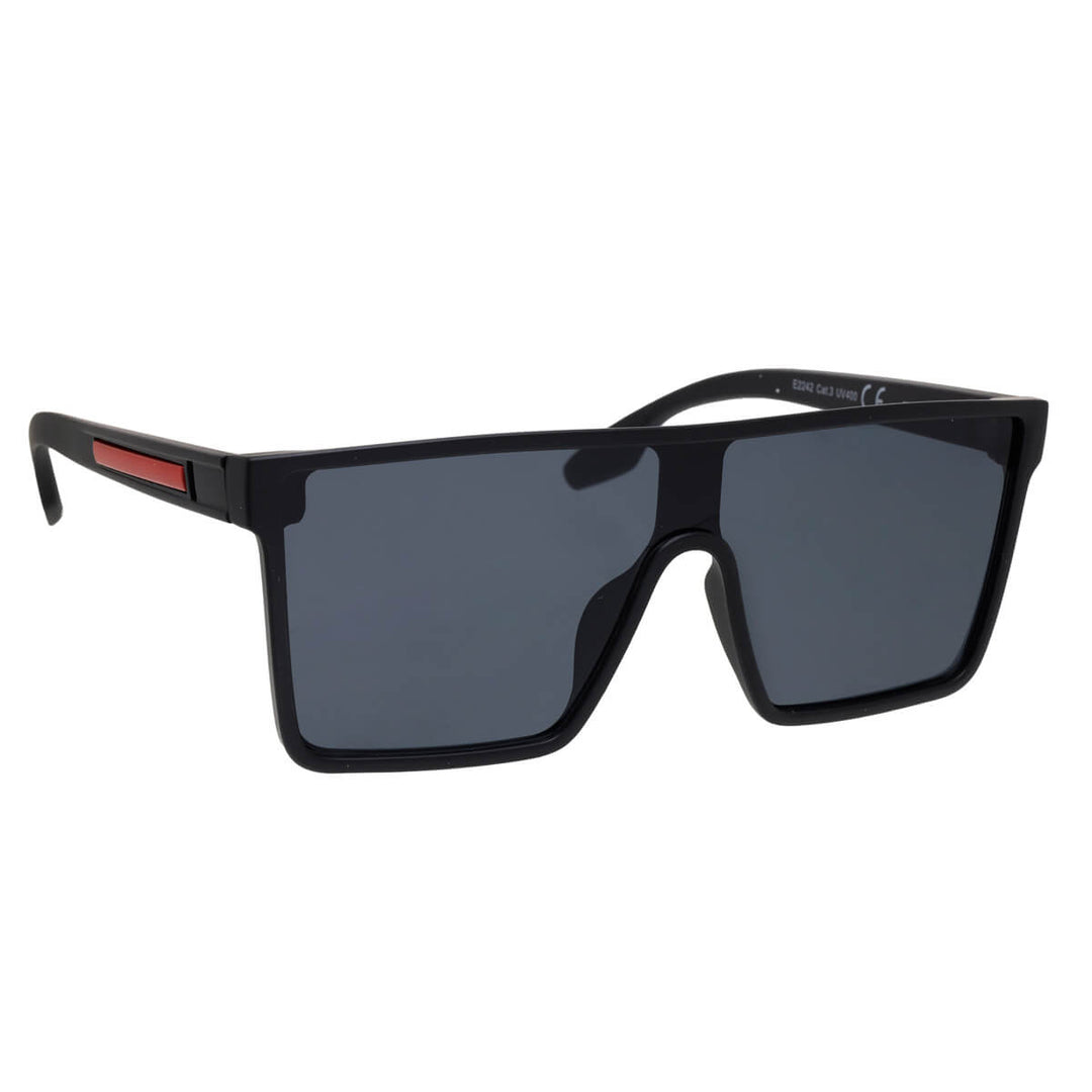 Flat angled sunglasses flat top