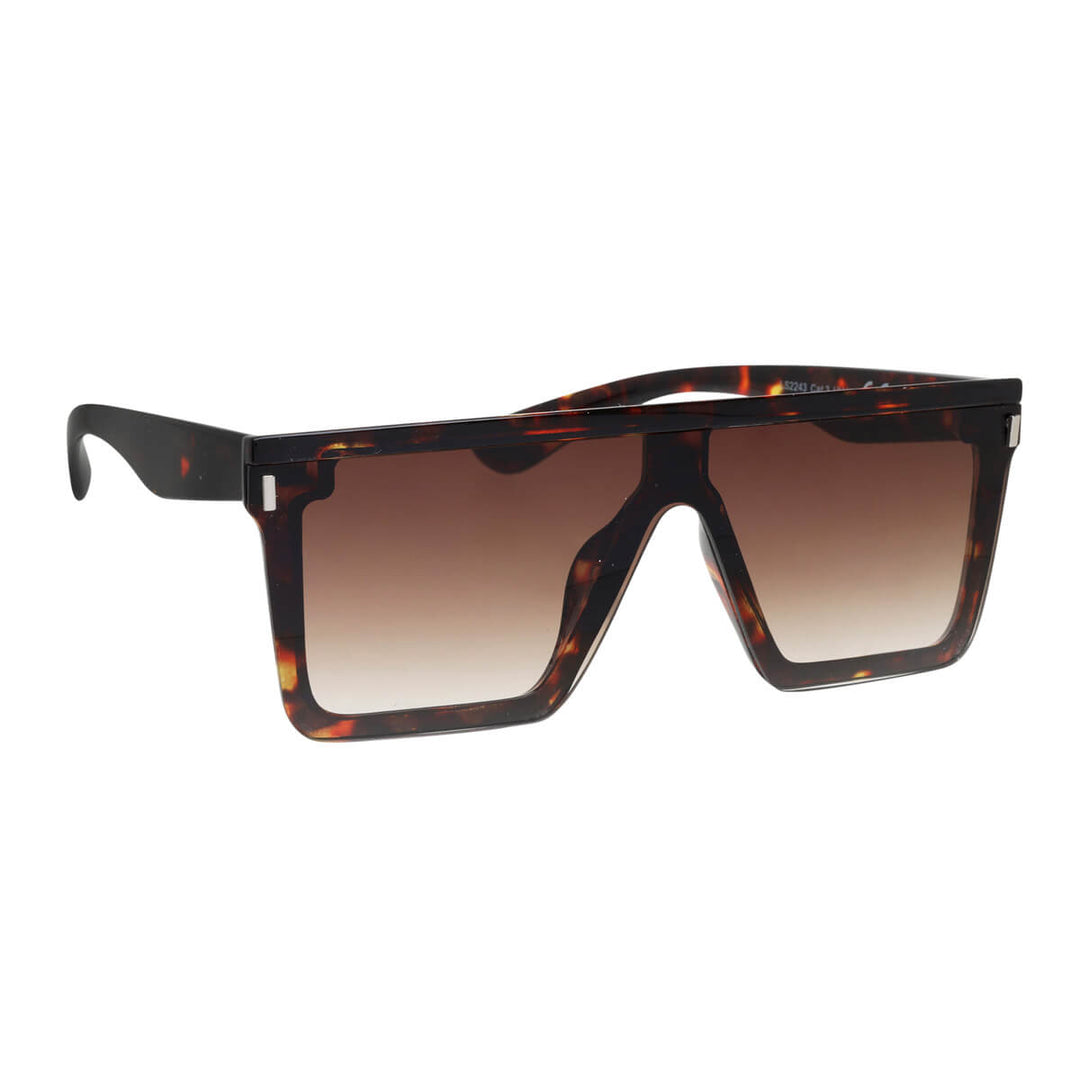 Flat angled sunglasses flat top