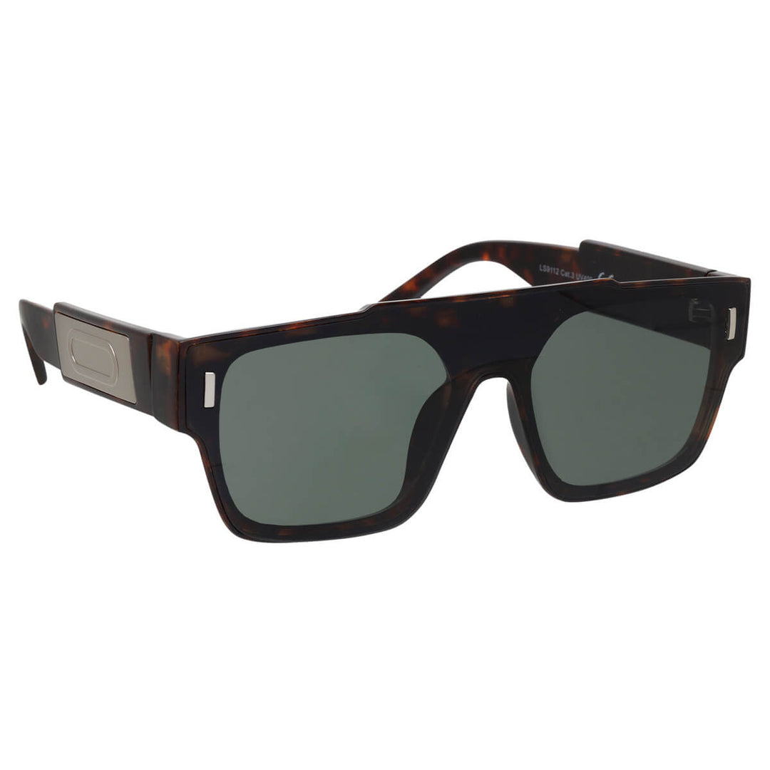 Flat angled sunglasses flat top