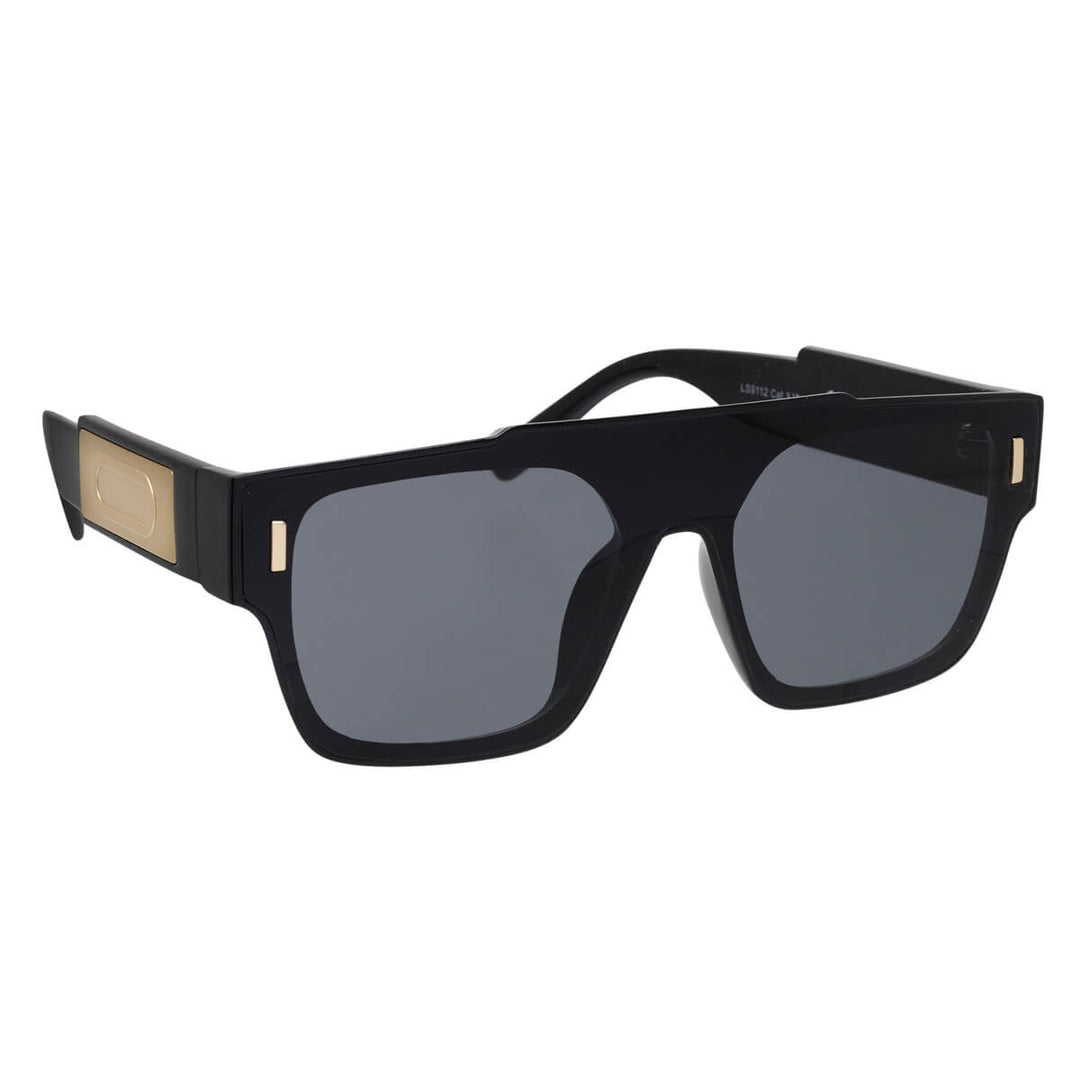 Flat angled sunglasses flat top