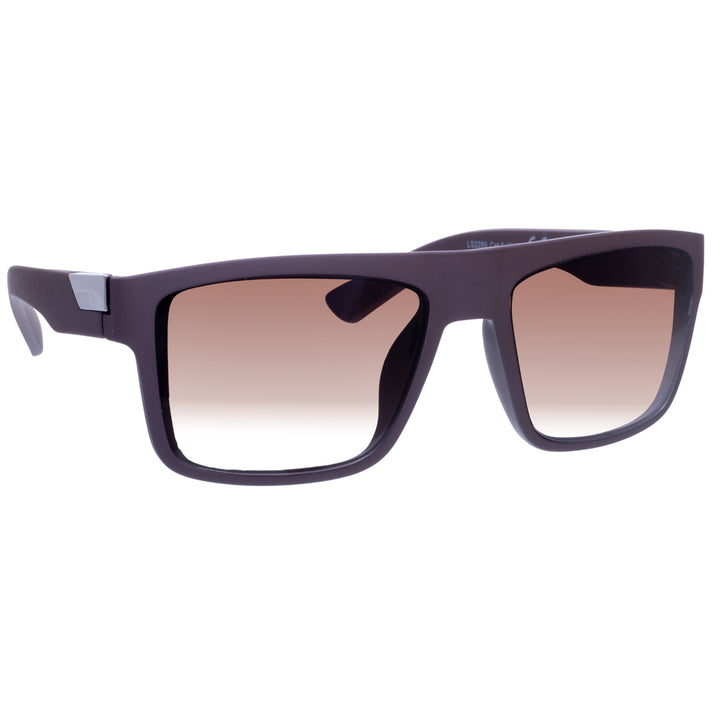 Curved low sunglasses flat top