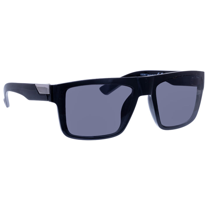 Curved low sunglasses flat top