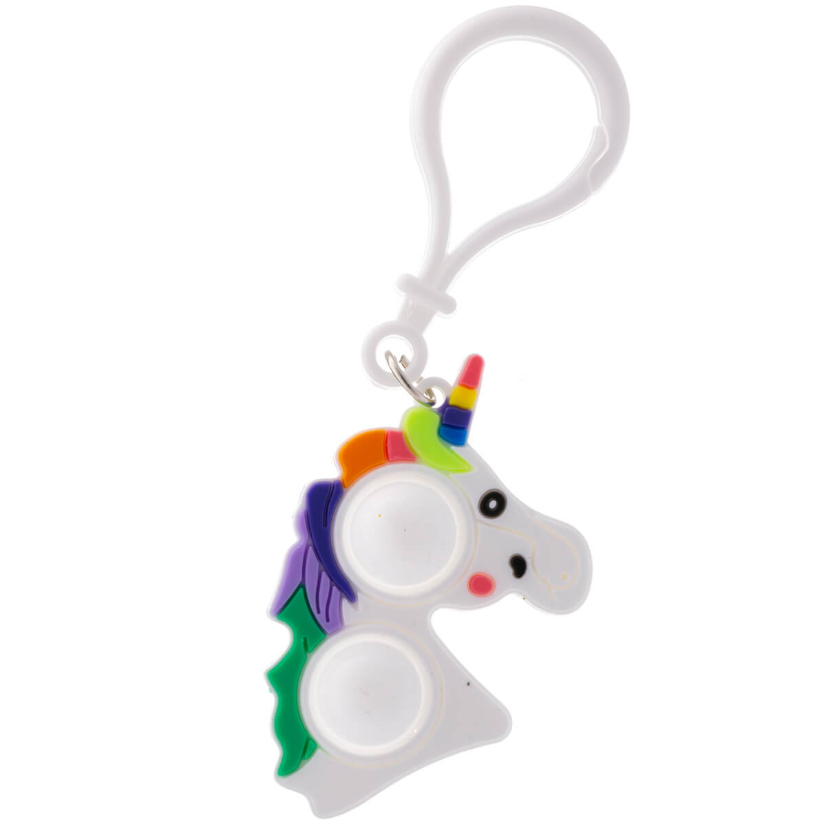 Pop it keychain unicorn