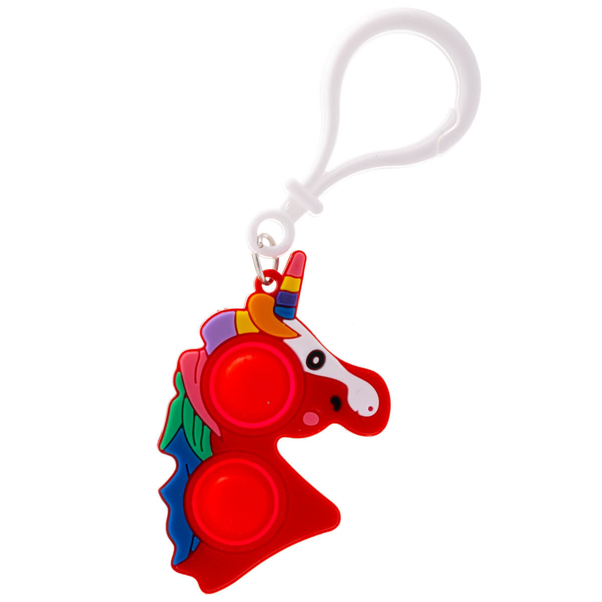 Pop it keychain unicorn