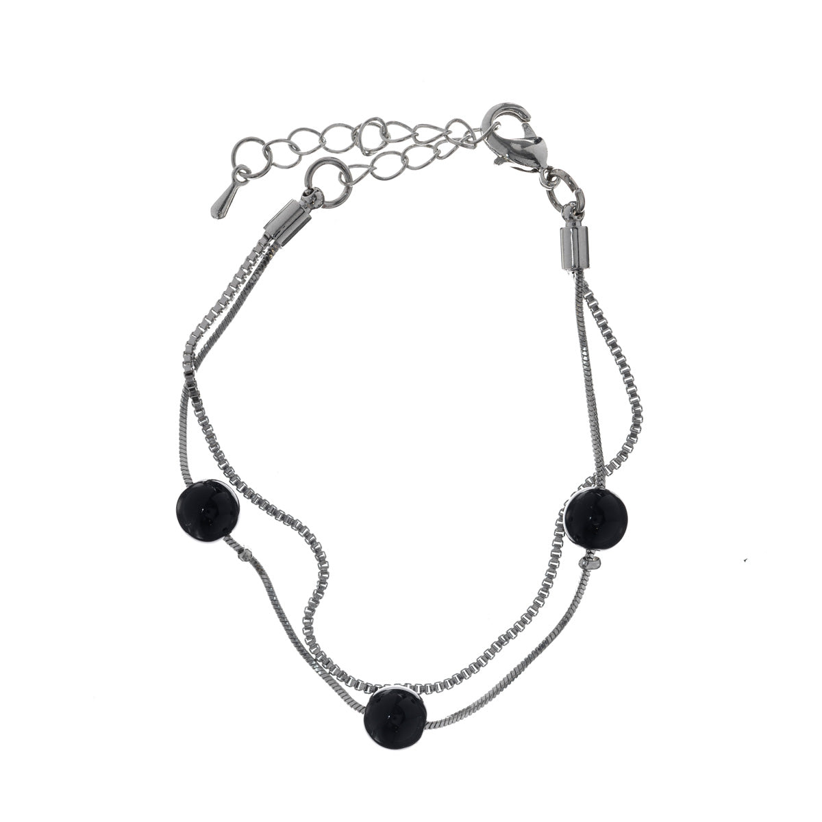 Siro chain bracelet with beads