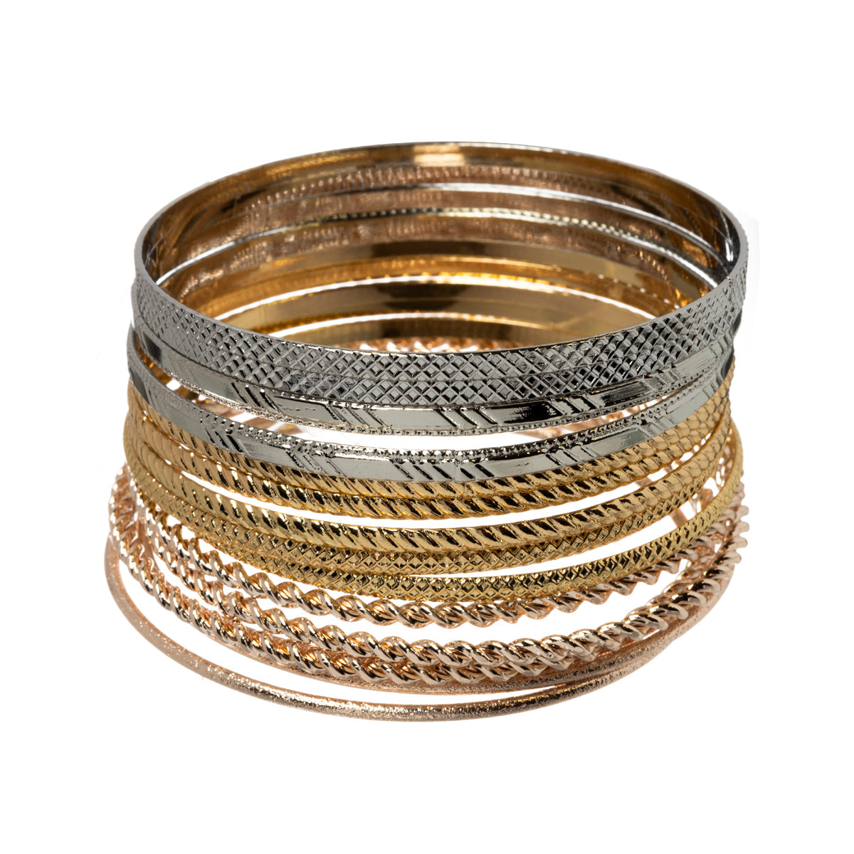 Metal bracelets 15pcs