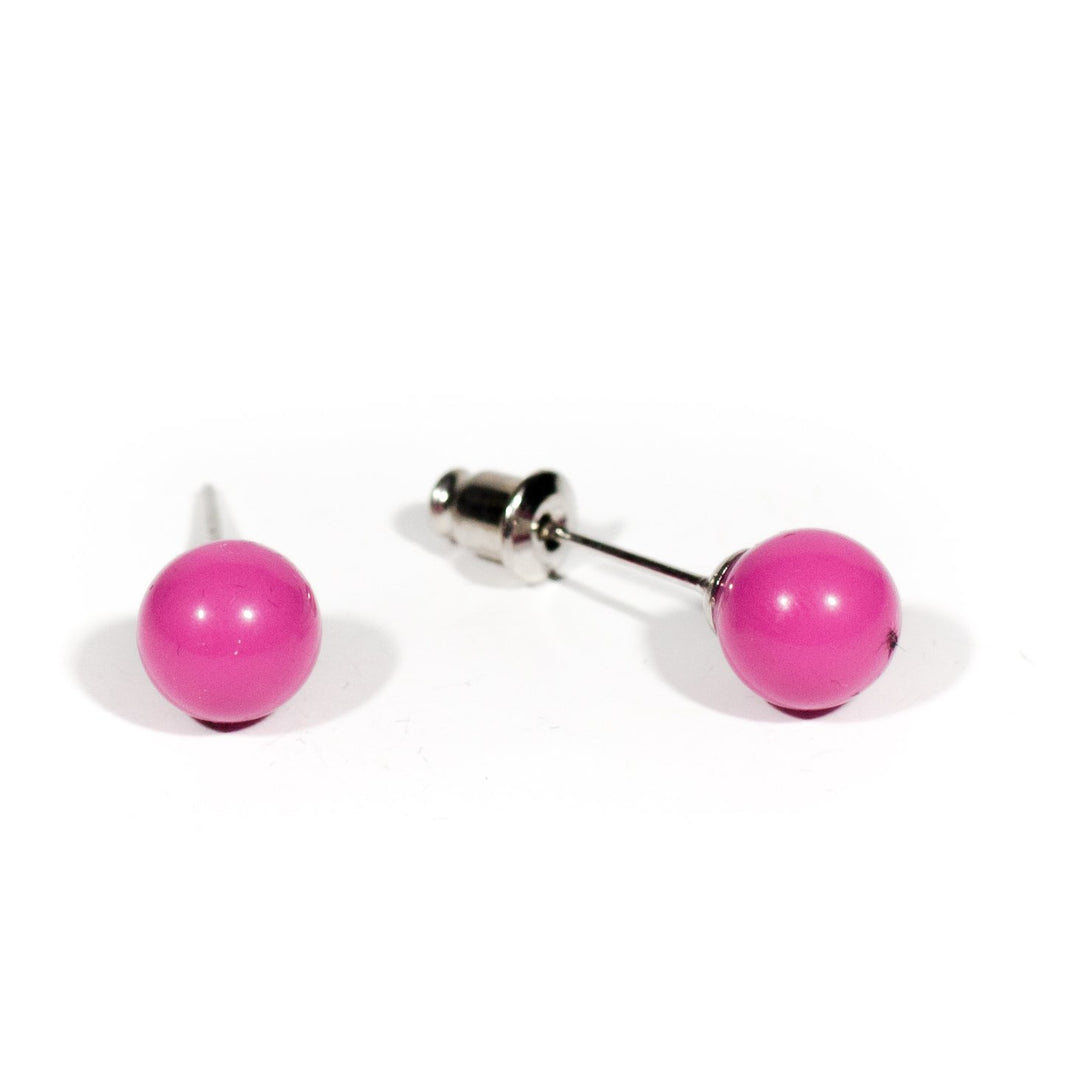 Ball earrings 8mm