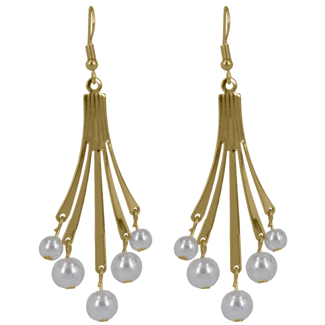 Pearl earrings